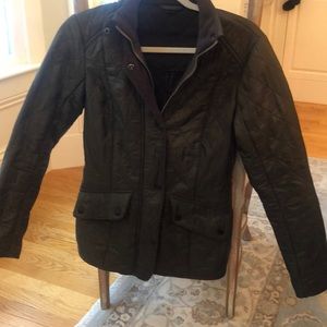 Barbour polar quilted cavalry jacket